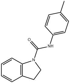 N-(4-METHYLPHENYL)INDOLINYLFORMAMIDE Struktur