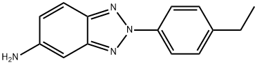 2-(4-ETHYL-PHENYL)-2H-BENZOTRIAZOL-5-YLAMINE Struktur