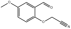 (2-FORMYL-4-METHOXY-PHENOXY)-ACETONITRILE Struktur