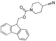 4-CYANO-1-N-FMOC-PIPERIDINE Struktur