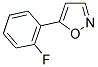 5-(2-FLUOROPHENYL)ISOXAZOLE Struktur