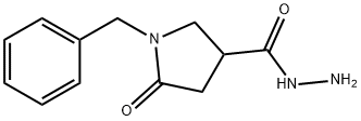 1-BENZYL-5-OXO-3-PYRROLIDINECARBOHYDRAZIDE Struktur