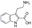 3-(2-AMINOETHYL)-1H-INDOLE-2-CARBOXYLIC ACID Struktur