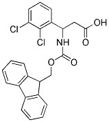 3-N-FMOC-3-(2,3-DICHLOROPHENYL)PROPIONIC ACID Struktur