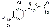 5-(2-CHLORO-4-NITRO-PHENYL)-FURAN-2-CARBONYL CHLORIDE Struktur