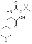 2-TERT-BUTOXYCARBONYLAMINO-3-PIPERIDIN-4-YL-PROPIONIC ACID Struktur