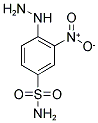 4-HYDRAZINO-3-NITRO-BENZENESULFONAMIDE Struktur