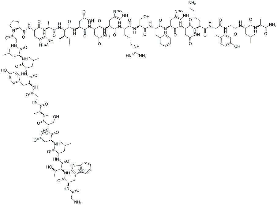 (D-TRP2)-GALANIN (1-29) (HUMAN) Struktur