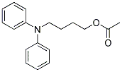 4-(DIPHENYLAMINO)BUTYL ACETATE Struktur