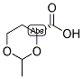 (3R)-1,3-DIOXANE-2-METHYL-4-CARBOXYLIC ACID Struktur