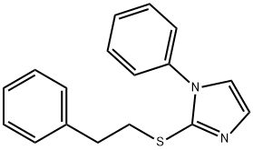 2-(PHENETHYLSULFANYL)-1-PHENYL-1H-IMIDAZOLE Struktur