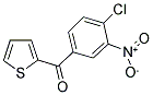 (4-CHLORO-3-NITROPHENYL)-(2-THIENYL)METHANONE Struktur