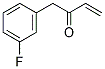 1-(3-FLUORO-PHENYL)-BUT-3-EN-2-ONE Struktur