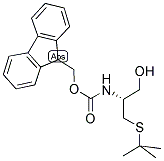 FMOC-CYS(TBU)-OL Struktur