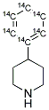 PHENYLPIPERIDINE, 4-, [PHENYL-14C(U)] Struktur