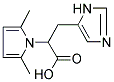 2-(2,5-DIMETHYL-1H-PYRROL-1-YL)-3-(1H-IMIDAZOL-5-YL)PROPANOIC ACID Struktur