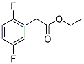 ETHYL 2-(2,5-DIFLUOROPHENYL)ACETATE Struktur