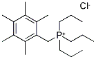 (2,3,4,5,6-PENTAMETHYLBENZYL)(TRIPROPYL)PHOSPHONIUM CHLORIDE Struktur