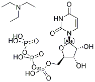 URIDINE 5'-[ALPHA-32P]TRIPHOSPHATE, TRIETHYLAMMONIUM SALT Struktur