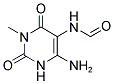 6-AMINO-3-METHYL-2,4-DIOXO-1,2,3,4-TETRAHYDROPYRIMIDIN-5-YLFORMAMIDE Struktur