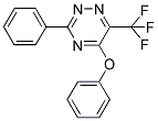 5-PHENOXY-3-PHENYL-6-(TRIFLUOROMETHYL)-1,2,4-TRIAZINE Struktur