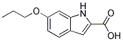 6-PROPOXY-1H-INDOLE-2-CARBOXYLIC ACID Struktur