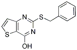 2-(BENZYLSULFANYL)THIENO[3,2-D]PYRIMIDIN-4-OL Struktur