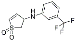 N-(1,1-DIOXIDO-2,3-DIHYDROTHIEN-3-YL)-N-[3-(TRIFLUOROMETHYL)PHENYL]AMINE Struktur