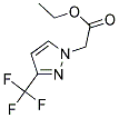 (3-TRIFLUOROMETHYL-PYRAZOL-1-YL)-ACETIC ACID ETHYL ESTER Struktur