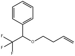 1-[1-(3-BUTENYLOXY)-2,2,2-TRIFLUOROETHYL]BENZENE Struktur