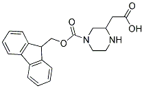 METHYL 4-FMOC-PIPERAZINE-2-CARBOXYLIC ACID Struktur