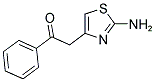 2-(2-AMINO-1,3-THIAZOL-4-YL)-1-PHENYLETHANONE Struktur