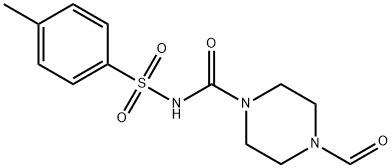 (4-FORMYLPIPERAZINYL)-N-((4-METHYLPHENYL)SULFONYL)FORMAMIDE Struktur