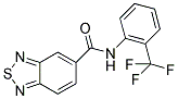 N-[2-(TRIFLUOROMETHYL)PHENYL]-2,1,3-BENZOTHIADIAZOLE-5-CARBOXAMIDE Struktur