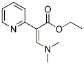 ETHYL (Z)-3-(DIMETHYLAMINO)-2-(2-PYRIDINYL)-2-PROPENOATE Struktur