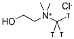 [METHYL-3H]CHOLINE CHLORIDE Struktur