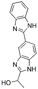 1-(1H,1'H-[2,5']BIBENZOIMIDAZOLYL-2'-YL)-ETHANOL Struktur