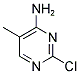 4-AMINO-2-CHLORO-5-METHYLPYRIMIDINE Struktur