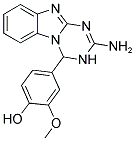 4-(2-AMINO-3,4-DIHYDRO[1,3,5]TRIAZINO[1,2-A]BENZIMIDAZOL-4-YL)-2-METHOXYPHENOL