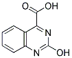 2-HYDROXY-4-QUINAZOLINECARBOXYLIC ACID Struktur