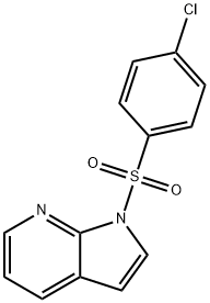 1-[(4-CHLOROPHENYL)SULFONYL]-1H-PYRROLO[2,3-B]PYRIDINE Struktur