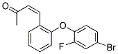 (Z)-4-[2-(4-BROMO-2-FLUOROPHENOXY)PHENYL]-3-BUTEN-2-ONE Struktur