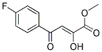 METHYL (2Z)-4-(4-FLUOROPHENYL)-2-HYDROXY-4-OXOBUT-2-ENOATE Struktur