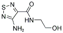 4-AMINO-N-(2-HYDROXYETHYL)-1,2,5-THIADIAZOLE-3-CARBOXAMIDE Struktur