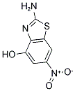 2-AMINO-6-NITRO-BENZOTHIAZOL-4-OL Struktur