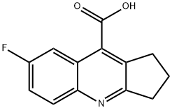 7-FLUORO-2,3-DIHYDRO-1H-CYCLOPENTA[B]QUINOLINE-9-CARBOXYLIC ACID price.