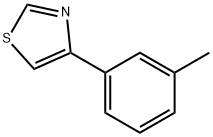 4-(3-METHYLPHENYL)-1,3-THIAZOLE Struktur