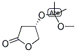 (S)-3-(1-METHOXY-1-METHYLETHOXY)-GAMMA-BUTYROLACTONE Struktur