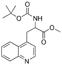 METHYL N-A-BOC-B-(4-QUINOLINYL)ALANINATE Struktur