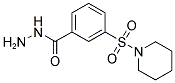 3-(PIPERIDINE-1-SULFONYL)-BENZOIC ACID HYDRAZIDE Struktur